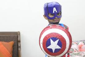 Maybe you would like to learn more about one of these? Captain America Helmet Mask Diy Sparsh Hacks