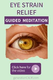 Looking at a screen from a close distance can cause eye fatigue over time. Pin On Meditation