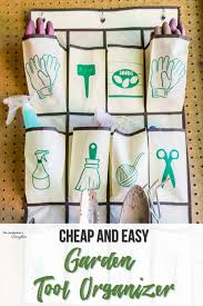 It is intended for use in a sheltered location like a shed, workshop, covered patio, or garage. Cheap And Easy Diy Garden Tool Organizer The Handyman S Daughter