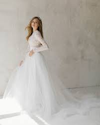 None of our gowns have been worn to an actual wedding/event. 35 Bridal Separates Wedding Dresses For Every Style Of Bride