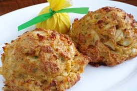 Add crushed saltines and baking powder and toss lightly to combine. Broiled Maryland Crab Cakes Picture Of By The Docks Middle River Tripadvisor