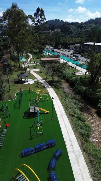 Así avanza la construcción de Bosques Urbanos en El Retiro, un parque lineal  que suma más de $11 600 millones en inversión y que integrará 17 espacios  para recreación, deporte y encuentro
