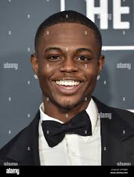 Akili McDowell at the 25th Annual Critics' Choice Awards held at Barker  Hanger