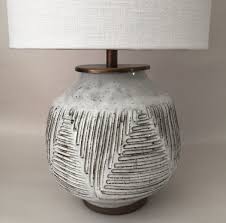 Bestselling ceramic and porcelain table lamps feature a bevy of features such as adjustable arms, integrated dimming switches, and rotatable shades. Small Lamp Pottery Lamp Ceramic Pottery Ceramic Lamp