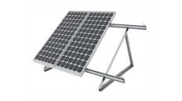 Aluminum Solar Panel Mounting Structure on Tin Roof - Solar ...