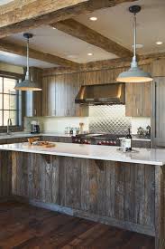 modern country rustic kitchen decor ideas