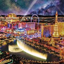 Las Vegas Night 300 Pieces Buffalo Games Puzzle Warehouse
