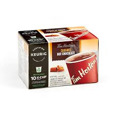Maybe you would like to learn more about one of these? Tim Hortons Caramel Hot Chocolate Single Serve Keurig Certified K Cup Pods For Keurig Brewers 10 Count Walmart Com