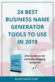 Launch a naming contest or explore our premium collection of brand names for sale. Top 24 Business Name Generator Tools 2019 Available For Free