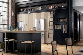 La cuisine charmante et cosy intégration parfaite dans un ancien atelier d'une cuisine sur mesure ultra moderne au look vintage. La Cuisine Industrielle Vue Par Cuisinity Cuisinity