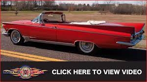 Restored 1959 buick invicta convertible for sale on hemmings.com. 1959 Buick Electra 225 Convertible Sold Youtube