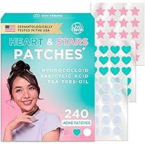Pimple Patch de Formas (Estrela/Coração)