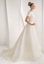 Simple Conservative And Elegant Wedding Dress Wedding Dresses Taffeta Bridal Gowns Elegant Wedding Dress