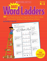 Our large collection of ela worksheets are a great study tool for all ages. Amazon Com Daily Word Ladders 80 Word Study Activities That Target Key Phonics Skills To Boost Young Learners Reading Writing Spelling Confidence 9780545223799 Rasinski Timothy Books