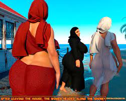 Lust Predators – Hijab Amatures [Real-Deal 3D] - 0.2 . Hijab Amatures -  Lust Island - [Real-Deal 3D] - AllPornComic