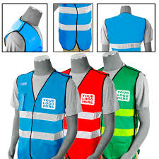Get your customized construction vests. Custom Safety Vest With Pockets Personalized Reflective Vest