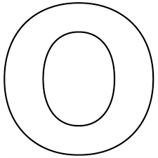 Letter O Coloring Pages For Kids Coloring Letters Letter Stencils Printables Alphabet Coloring Pages