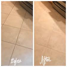 Before And After Clean And Color Seal Tile Grout Lines Tile Grout Tiles Flooring