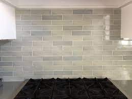 White and grey kitchens backsplash showrooms for bathrooms. 2x8 Touch Of Grey Ceramic Backsplash Www Architecturalceramics Com Grey Ceramic Tile Touch Of Gray Grey Ceramics