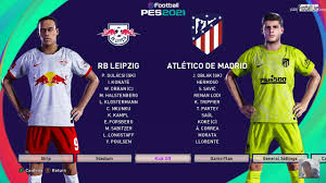 Get the latest atletico madrid ucl kits 2018/2019 dream league soccer and change the kit of your dream club. Leipzig Vs Atletico Madrid Efootball Pes 2021 Scoreboard For Efootball Pes 2020 Gameplay Pc Youtube
