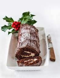 Yule Log Christmas Cooking Xmas Food Yule Log