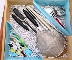 This diy kitchen drawer organizer is so easy to make and you can customize it for your space and items. Triangular Kitchen Drawer Dividers Solved All My Storage Problems