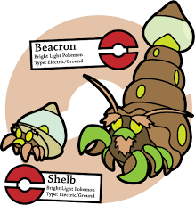 Shelb Bright Light Pokemon Light Ground Beacron Beacon Pokemon Light Ground Pokemon Light Pokemon Mario Characters