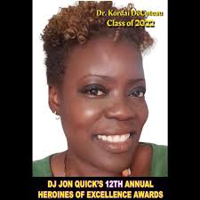 And another one!! Be sure to catch Dr. Kordai DeCoteau and the rest of  these phenomenal women at @djjonquick's 12th Annual  @heroinesofexcellenceawards this Weds 6-11pm @serafina_rooftop. Link in  bio! DR KORDAI DECOTEAU