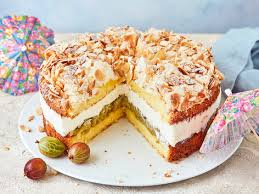 Den fertigen teig in eine gefettete und mit paniermehl ausgestreute springform (26cm) geben und glatt streichen. Pfirsich Maracuja Torte Gelingt Garantiert Einfach Backen