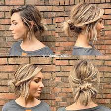 Rainy day hairstyle ideas for women. Pin On Short Hair Tutorials