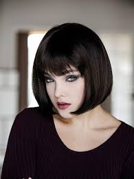 Monofilament Black Synthetic 10 Chin Length Wigs Bob Style Bob Wigs Really Short Hair Straight Bob Hairstyles