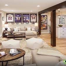 From a corner sink in a kitchen island to an antique barn door for a headboard — these are the photos you pinned, repinned, liked and commented on the most. Basement Design Ideas Pictures Remodel Decor Basement Design Basement Inspiration Basement Remodeling