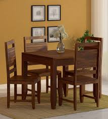 Create a welcoming spot for summertime meals and activities with a patio dining set from lowe's. Buy Anitz Solid Wood 4 Seater Rectangular Dining Set In Provincial Teak Finish Woodsworth By Pepperfry Online Contemporary 4 Seater Dining Sets Dining Furniture Pepperfry Product