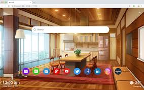 25 shocking anime bedroom winflo osteria. New Anime Landscape New Tab