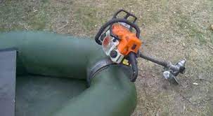 The boat motor does not accelerate above a certain speed or allow for vertical acceleration. How To Make A Boat Motor Out Of A Chainsaw Cimflok Com
