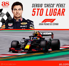 Entretanto checo a 1.2s de hamilton. Checo Perez Se Recupero En Espana Y Termino En El Quinto Puesto As Mexico
