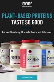 Nature S Best By Isopure Plant Based Protein Plant Based Protein Plant Based Protein Powder Dairy Free Protein