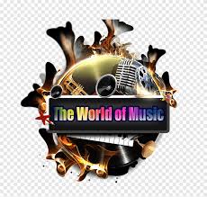 Catatan musik simbol musik, lukisan catatan musik, teks, logo, angka png. Microphone Music World Music Logo Film Png Pngegg