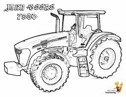 Get hold of real tractor coloring. John Deere Colouring In Novocom Top
