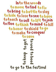 Into The Woods Sondheim Lyrics Cross Stitch Pattern Download Cross Stitch Projects Ideas Cross Stitch Cross Stitch Patterns