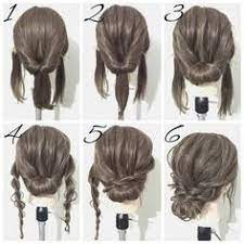 These hairstyles for medium hair are quick, easy, and brighten up any face shape. 13 Updos With Bangs Ideas Hair Styles Wedding Hairstyles Hair Updos