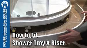 Maybe you would like to learn more about one of these? How To Fit A Shower Tray With Shower Tray Riser Shower Tray And Shower Tray Riser Kit Installation Youtube