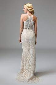 34 Refined Racerback Wedding Dresses Happywedd Com Racerback Wedding Dress Wedding Dresses Images Watters Wedding Dress