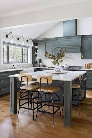 For instance, you use really light green shade for the wall surfaces, but include dark green cabinets to stress the green appearance. 15 Best Green Kitchens Ideas For Green Kitchen Design