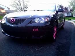 Black And Pink Car Image Result For Black And Pink Mazda 3 Pink Car Barbie Car Black Car