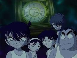Suatu hari, ketika shinichi melihat dua pria yang mencurigakan dan memutuskan untuk mengikuti mereka. File Tv Episode 403 404 Jpg Detective Conan Wiki