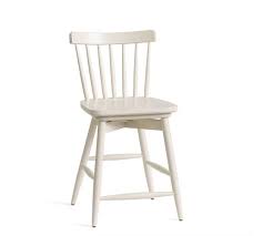 Tilden Spindle Back Swivel Bar Counter Stools Bar Stools White Wood Bar Stools Counter Stools