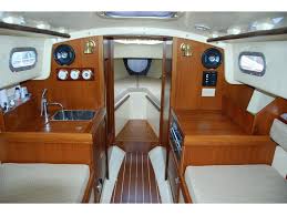 1972 Contessa 26 Sailboat Interior Boat Interior Boat Building
