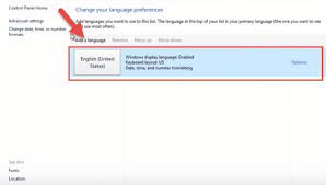 تحميل اللغة العربية لويندوز 10