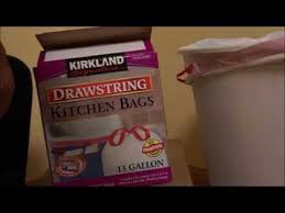 Find an expanded product selection for all types of businesses, from professional offices to food service operations. Kirkland Signature Drawstring Kitchen Trash Bags 13 Gallon 200 Count Youtube